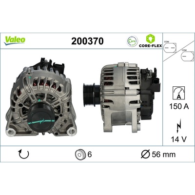 Alternátor VALEO 200370