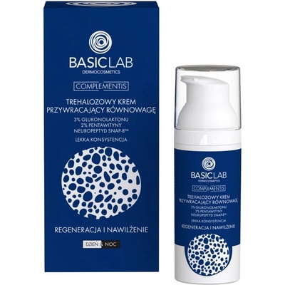 BasicLab Dermocosmetics Complementis ľahký obnovujúci krém s regeneračným účinkom 50 ml
