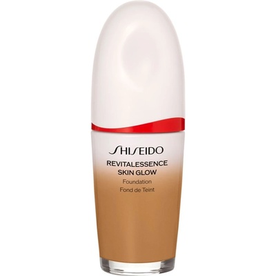 Shiseido Revitalessence Skin Glow Foundation лек фон дьо тен с озаряващ ефект SPF 30 цвят Citrine 30ml