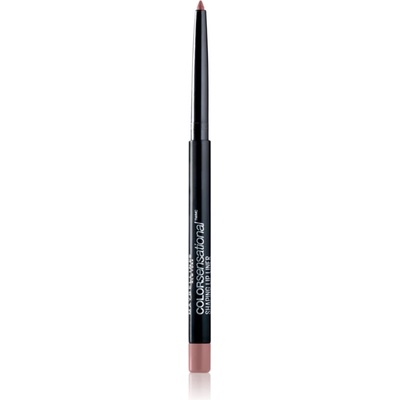 Maybelline Color Sensational Shaping Lip Liner молив за устни с острилка цвят 50 Dusty Rose 1, 2 гр