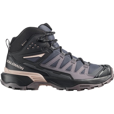 Salomon Дамски туристически обувки Salomon Women's X Ultra 360 Mid GTX Walking boots - Nine Iron / Excalibur / Shadow Gray - размер 40 2/3 (EU) (119-0817-0818)