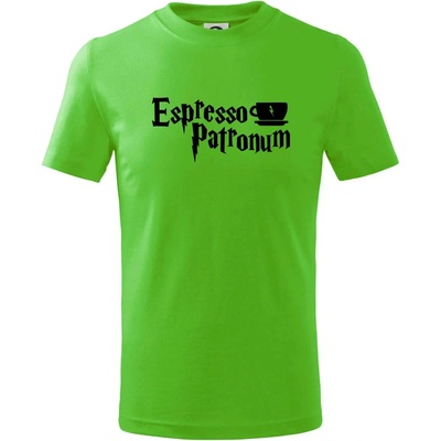 Harry Espresso Patronum tričko detské Apple Green