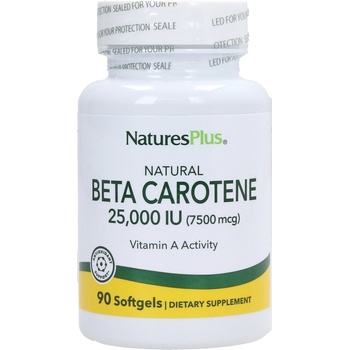 Natural Vitale Beta Carotene - 90 гел-капсули
