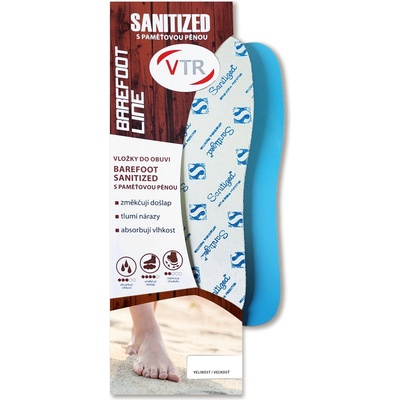 VTR Vložky do bot Barefoot paměťová pěna