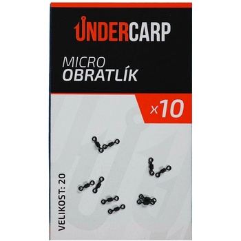 Mikado Mikro obratlík s kroužkem veľ.20 10 ks