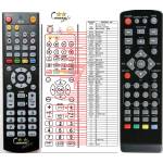 GENERAL ECG DVT950PVR - съвместимо дистанционно управление на марката General (DVT950PVR) Дистанционно