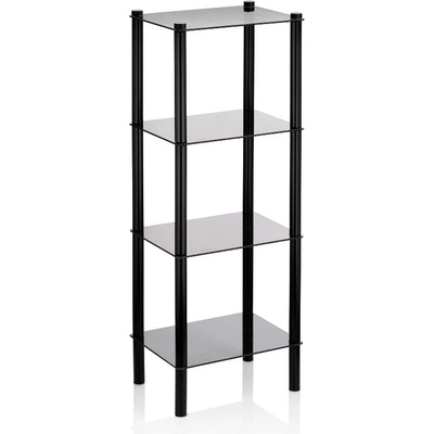 kela Черна етажерка с 4 рафта KELA модел Lars