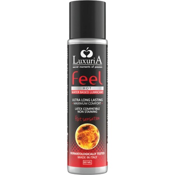 Luxuria Feel Hot - затоплящ лубрикант (60ml)