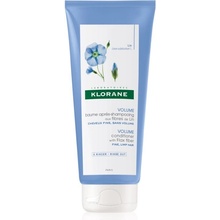 Klorane Lin kondicionér pre jemné vlasy bez objemu Conditioning Balm with Flax Fiber 200 ml