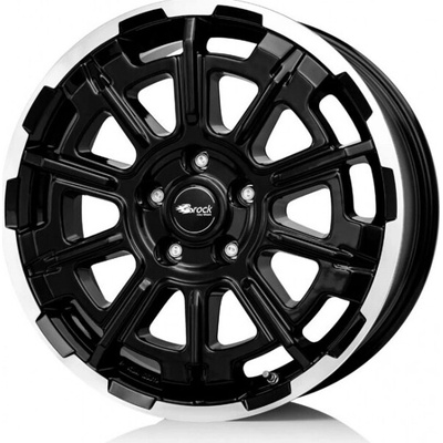 Brock B45 8x20 5x160 ET50 black polished