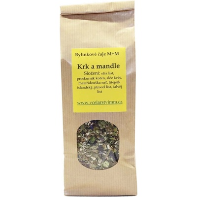 Včelařství M+M čaj krk a mandle 80 g
