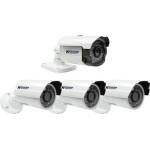 KGuard Комплект аналогови охранителни камери 3x KGUARD HW307E + 1x KGUARD HZ213A, 700 TVL, насочени ("bullet") камери, 3.6mm обектив, IR осветеност (до 30 метра), външни (CKT001)