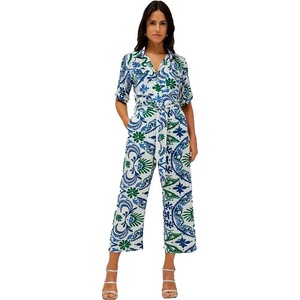 Salsa jeans Гащеризон Salsa jeans 21009370 short sleeve jumpsuit - Blue (Light Pearl)