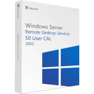 Microsoft Windows Server 2022 Remote Desktop Services (RDS) - 50 User CAL