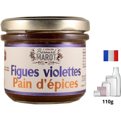 Bernard Marot Konfit z fialových fíků s perníkem 110 g Confit de figues violettes au pain d´épice