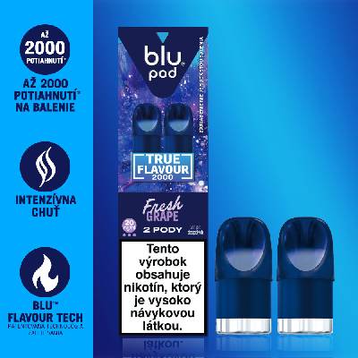 Blu Bar Pod Fresh Grape 2 × 2 ml 20 mg