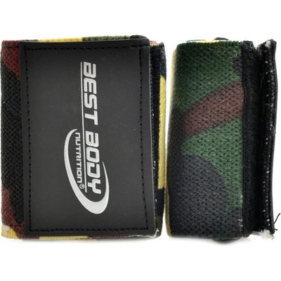 Best Body nutrition Bandáže zápěstí Wrist wrap camouflage