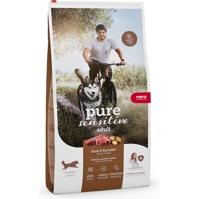 Mera Pure Sensitive Fresh Meat High Protein hovädzie so zemiakmi 12,5 kg