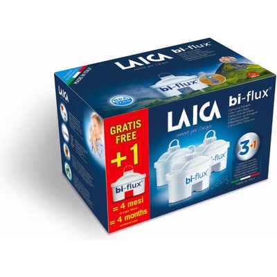 LAICA F4S 3+1 броя универсален филтър за вода Bi-Flux (F4S)