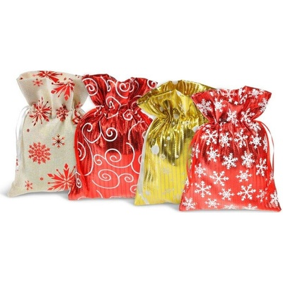 MFP Sáček textil vánoční 13x18cm mix barev