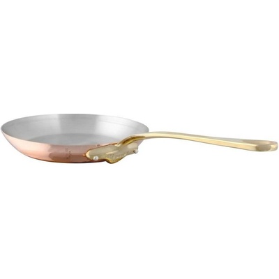 Mauviel Měděná pánev s bronzovou rukojetí M'héritage 150b, 30 cm 672630