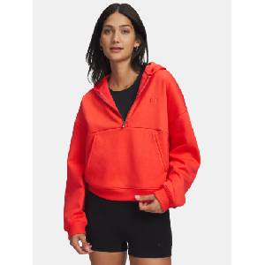 Under Armour Дамски суитшърт Under Armour UA Icon Fleece HZ Hoodie-RED Under Armour | Cherven | ЖЕНИ | M