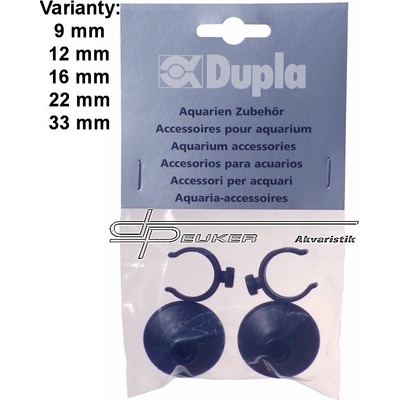 Dupla přísavka 12 mm, 2 ks