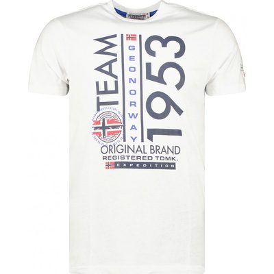 Geographical Norway tričko pánské JULTIME men bílá