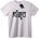 NOONEBRAND Тениска с черен калиграм - 6XL, Black