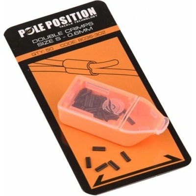 SPRO Pole Position Double Crimps 50ks vel. S 0,6mm