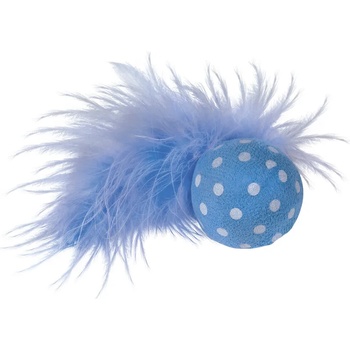 Image 1 of Nobby Ball with rattle - топче с пера 4 см