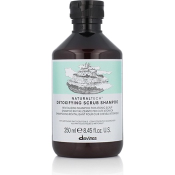 Davines NATURALTECH Detoxifying šampon pro hloubkové čištění atonické pokožky 250 ml