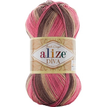 alize Diva Batik 7829 Плетива прежда (7829)
