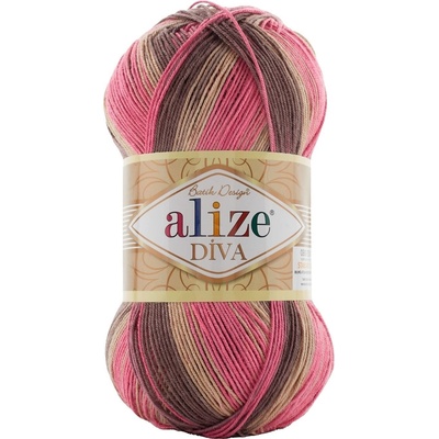 alize Diva Batik 7829 Плетива прежда (7829)