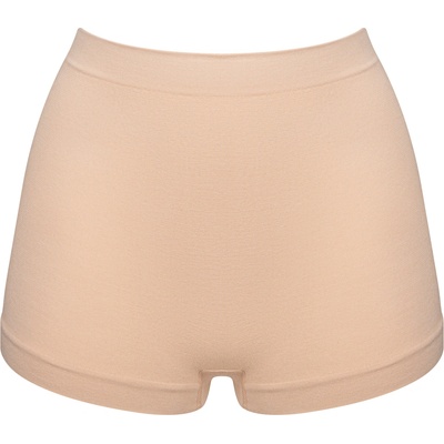 Julimex Bezšvové nohavičky Bamboo Boyshort Béžová
