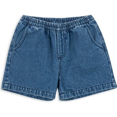 Konges Slojd Kraťasy natahovací riflové tmavě modré