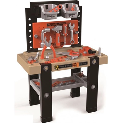 Eco Toys dřevěný multifunkční stůl s nářadím přes 50 dílů