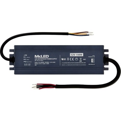LED napájecí zdroj McLED 12VDC 12,5A 150W ML-732.107.39.0
