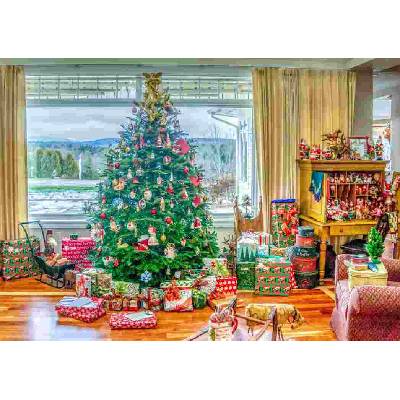 Bluebird Puzzle - Puzzle Christmas at Home - 500 piese