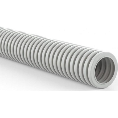 Kouvidis Гофрирана тръба вън. ф16мм вътр. ф10.8мм 750N клас 3341 цвят Сив UV стабилизирана MEDIFLEX 100м - KD2002916 (KD2002916)