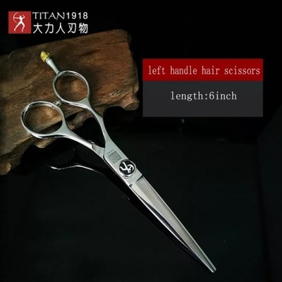 Titan L460 ACRM Profesional kadeřnické nůžky pro leváky 6"