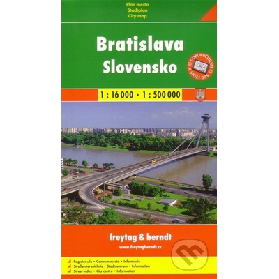 Bratislava Slovensko 1:16 0001:500 000 SHOCart