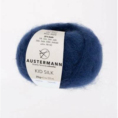 Austermann Kid Silk 04 Námořnická modrá