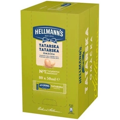 Hellmann's Tatarská omáčka porce 80 x 50 ml – Zbozi.Blesk.cz