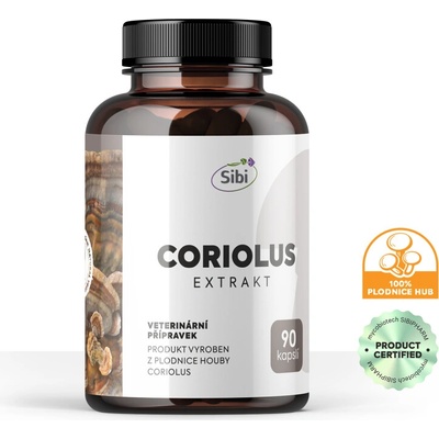 Sibi Coriolus extrakt 500 mg 90 kapslí