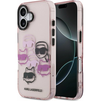 KARL LAGERFELD IML Multi K&CH Heads Задний Чехол для iPhone 17 Pink Karl Lagerfeld | Rozov | МЪЖЕ | UNI