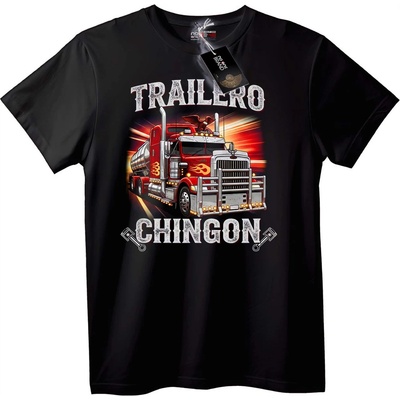 NOONEBRAND Тениска Trailer Chingon - XL, Black