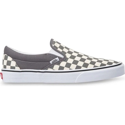 Vans Classic Slip-On Checkerboard pewter/true whi dámské letní boty – Zbozi.Blesk.cz