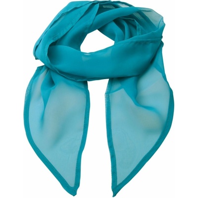 Premier Workwear dámský šifonový šátek PR740 Teal -ca. Pantone 3155