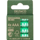 DELTACO RECHARGE Nordic Ecolabel AAA 4ks ULT-NH1000AAA-4P